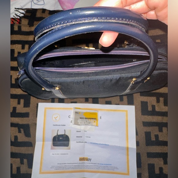 Authentic Vintage Christian Dior Canvas Bag - Picture 10 of 10